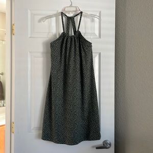 Like new green and black sundress.